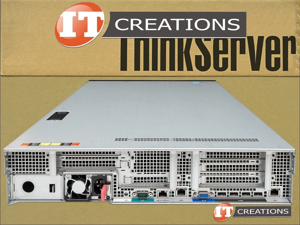 LENOVO THINKSERVER RD640 E5-2660V2 2.20GHZ 12GB 2 X 400GB SSD - Image 3 of 4