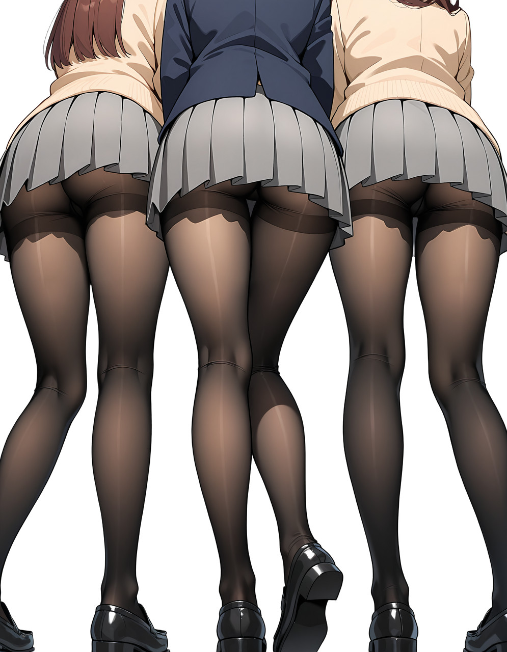 Miru Tights Girls Vinyl Car Decal Sticker 7" Weatherproof