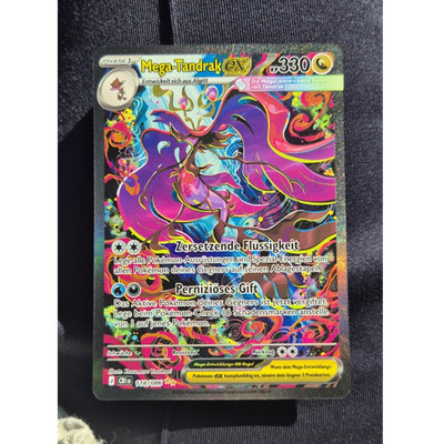 Pokémon TCG Mega-Tandrak EX 118/086 CRI Secret Rare Full Art Holo DE KP330