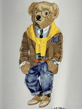 NEW Polo Ralph Lauren Men Polo Bear Fleece Sweatshirt Hoodie Pockets NWT XXL