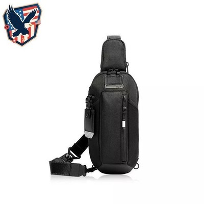 OutletsArtikel Neue TUMI ALPHA BRAVO E-Sport Professional Sling Bag schwarz