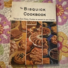 The Bisquick Cookbook Vintage Recipes Betty Crocker 1964 Hardcover 1st Edition