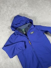 LL Bean Kids Mountain Classic 3-in-1 Jacket Plum Sz M 10-12 Hooded 509323 EUC
