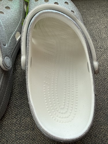 Men's Size 9 / Women's Size 11 Crocs Classic Iridescent Glitter Cg - Picture 6 of 23