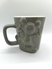 Mickey Mouse 3D Coffe Cup Coffee Mug Disney Store Grey 15 oz