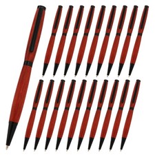 Slimline Pen Kit, Black Chrome Finish, 20 Pack, Legacy Woodturning