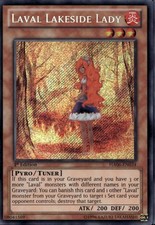 Laval Lakeside Lady 1st Ed Secret Rare HA06-EN034  Yu-Gi-Oh!
