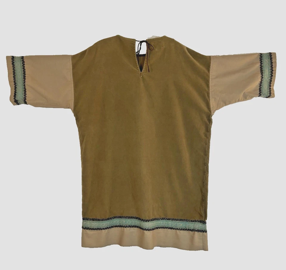 Camisa túnica vikinga marrón para hombre #3 renacimiento medieval XL Foto 2 de 4