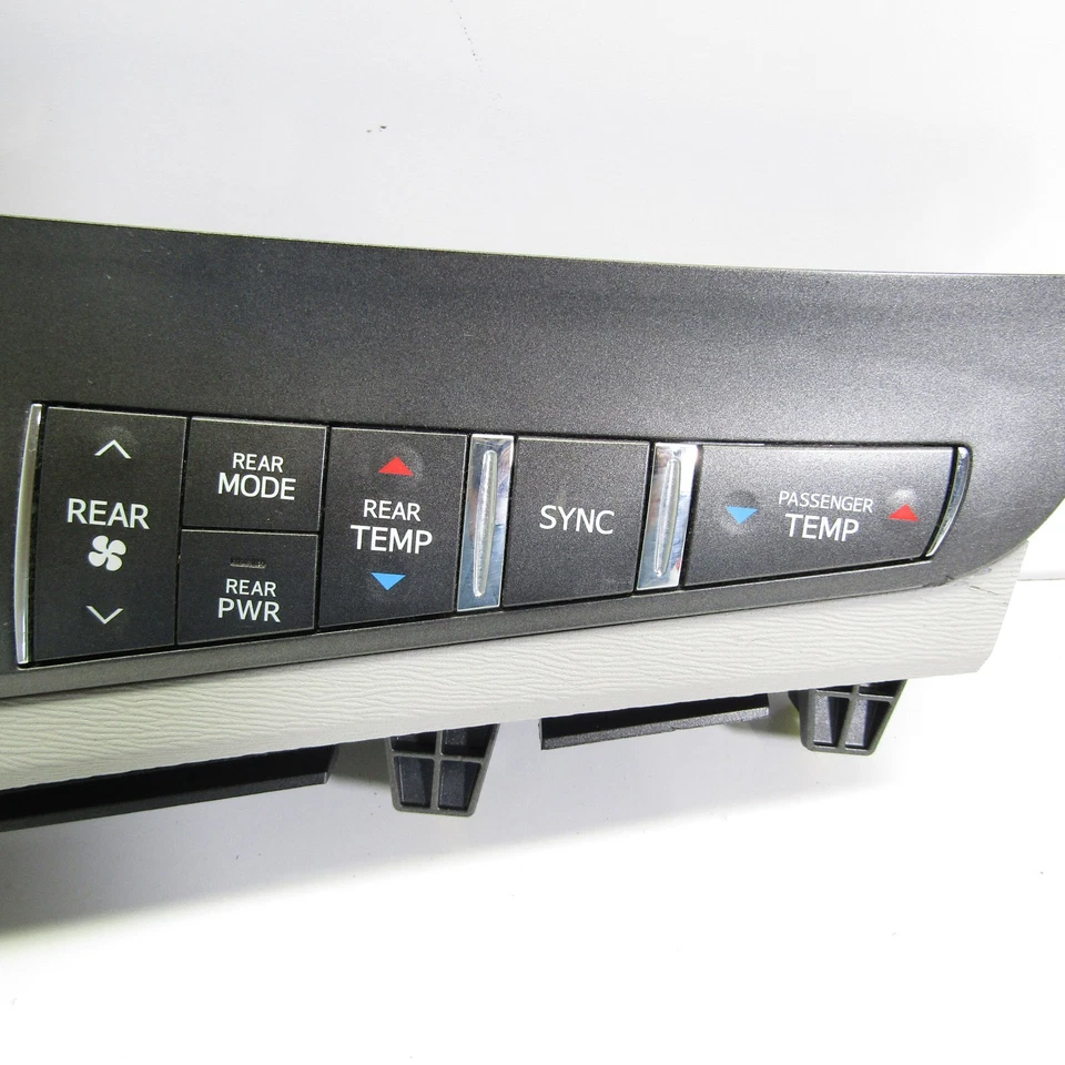 Interruptor de control de temperatura de calefacción aire acondicionado Toyota Sienna 2011-2014 OEM 55900-08150-B0 Foto 3 de 4