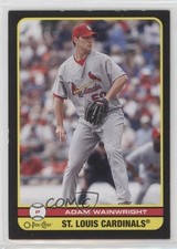 2009 O-Pee-Chee Black Border Adam Wainwright #131 0t2