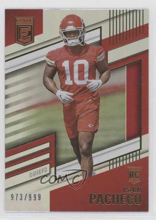 2022 Panini Donruss Elite Rookies 973/999 Isiah Pacheco #183 0u8k