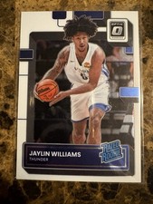 Jaylin Williams 2023 Optic Basketball RC Hot Rookie Card #246