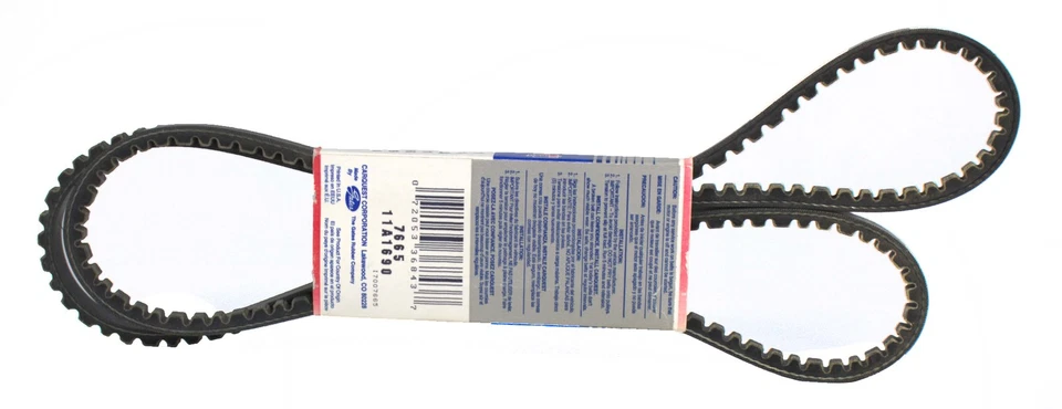 Gates XL V-Belt 7/16" x 67-5/16" Fits 1975-1976 Dodge Coronet V8 7.2L Model 7665 Foto 2 de 4