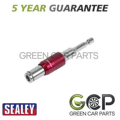 Sealey Premier schwenkbarer magnetischer Bithalter 1/4 Zoll Sechskant (M) 1/4 Zoll Sechskant (F) AK4930