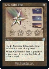 Chromatic Star (Schematic) NM 74 The Brothers' War: Retro Frame Artifacts Reg