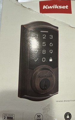 Kwikset SmartCode 270 Electronic Keypad Deadbolt Venetian Bronze
