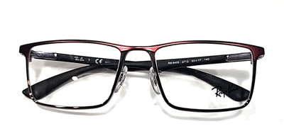 Ray Ban RB8409 2712 Amaranth Gunmetal Black Carbon Fiber Eyeglasses 53-17 140