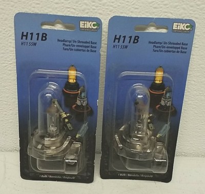 H11B Eiko Headlight Bulbs Quantity Of 2 Automotive Replacement Lamps