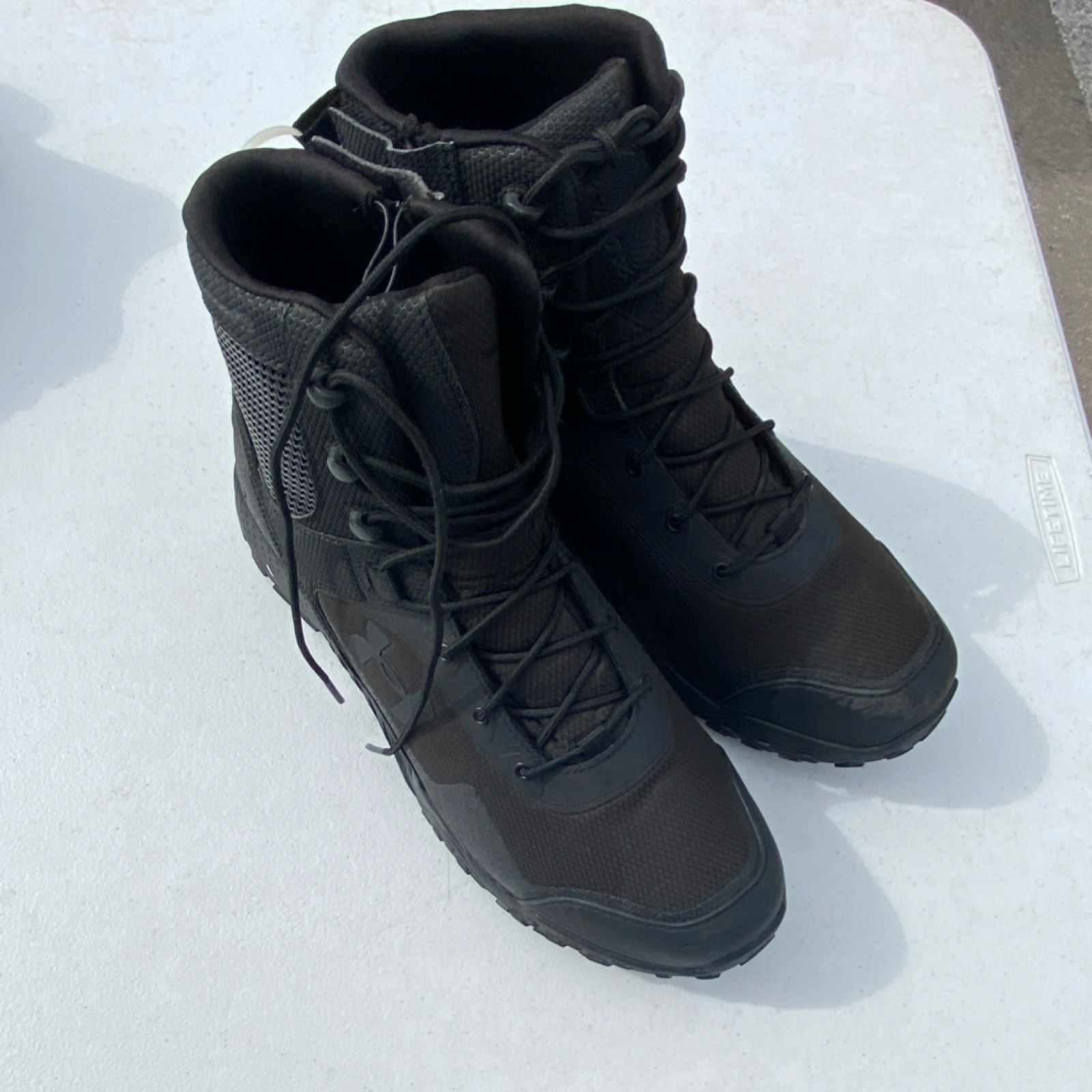 Under Armour Men's Black Uninsulated Tactical Boots thumbnail 5