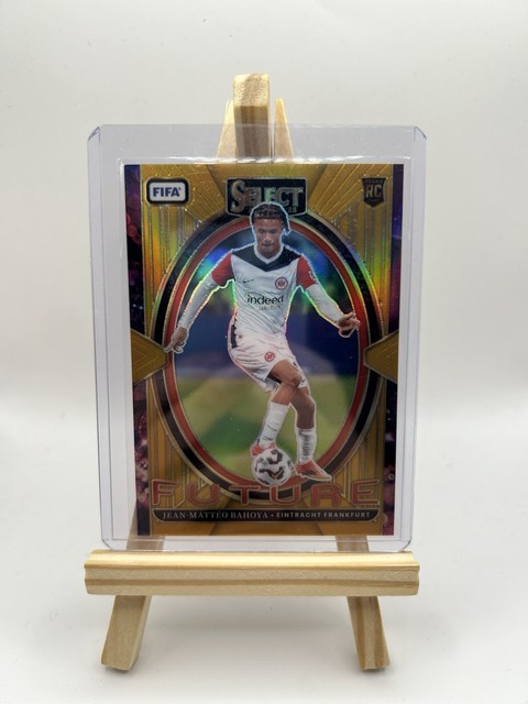 Panini Select 2024-25 Jean-Matteo Bahoya RC Gold Future Insert 04/10 Frankfurt