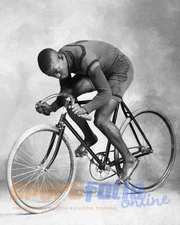 1898 Famous Cyclist MARSHALL MAJOR TAYLOR 8x10 Photo Print Glossy Poster