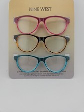 NINE WEST Designer Reading Glasses 2.00 NEW EYEGLASSES