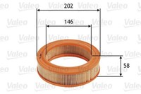 Valeo 585644 Luftfilter Passend FüR Nissan Renault