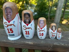 Vintage Connecticut Sun Nesting Doll Set