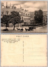 Postal de vagón de coche Continental Champagne Pommery Greno Branch Paris