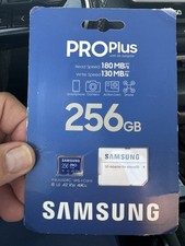 SAMSUNG Micro SD Card 256GB PRO Plus with Adapter Memory A2 Fast Read HD 4K OEM