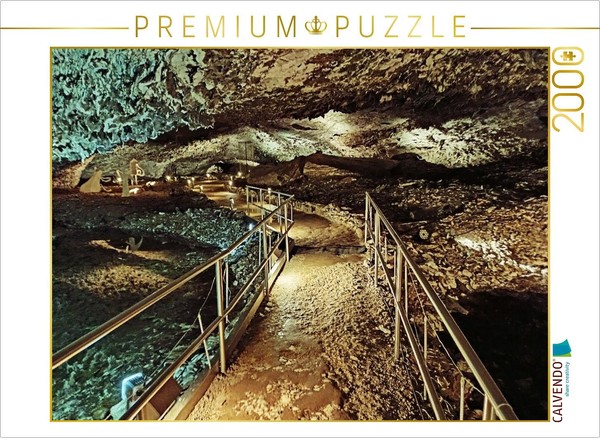 Calvendo Puzzle Barbarossa Cave - Underground Lake | 2000 Pieces, Finished Size-image