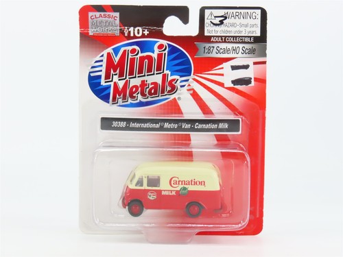Mini furgoneta metro internacional Clavel Milk 30388 CMW escala HO 1/87 | Condition: Used