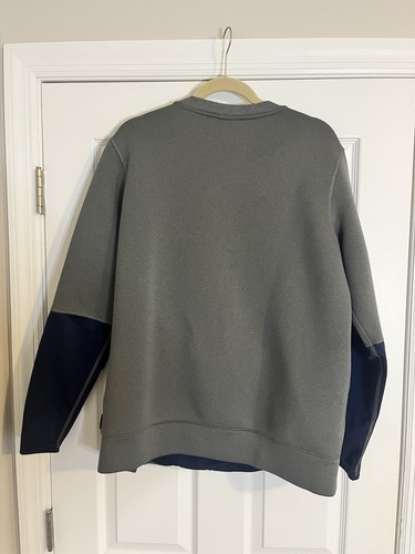 Gebrauchtes WVU Nike Sweatshirt mit Rundhalsausschnitt. Grau. Medium - Bild 3 von 3