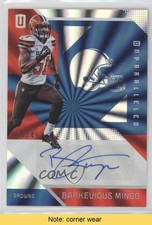 2016 Panini Unparalleled Blue Auto 13/49 Barkevious Mingo #76 Auto READ 2r7