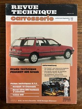 Revue technique Peugeot 405