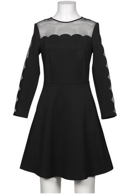TED BAKER Kleid Damen Dress Damenkleid Gr. EU 36 (TED BAKER 1) Schwarz #5mpaspj