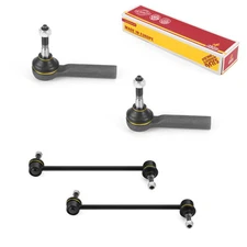 Outer Tie Rod End & Front Sway Bar Link Kit for 01-04 Dodge Caravan 4 PCS