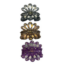 NEW Hair Clip Accessories set of 3 claw clips