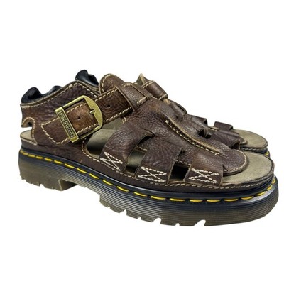 Dr Martens Fisherman Sandals Mens UK 10 US 11 Docs England Made