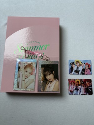 Blackpink Summer Diary 2021 Mit Jennie Und Rose Photocard Inkl Pre Order PCs