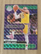 2024 Panini Mosaic Basketball Give and Go #1 (Green Mosaic)  LeBRON JAMES