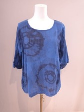 Summer  Tunic Made In Italy Tie Dye Lagenlook...