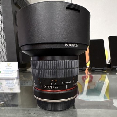 ROKINON 14mm f/2.8 Wide Angle Manual Focus Lens for Canon EF Mount