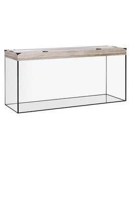 diversa FineLine Aquarium 120x40x57cm mit Abdeckung - weiß, schwarz oder trüffel