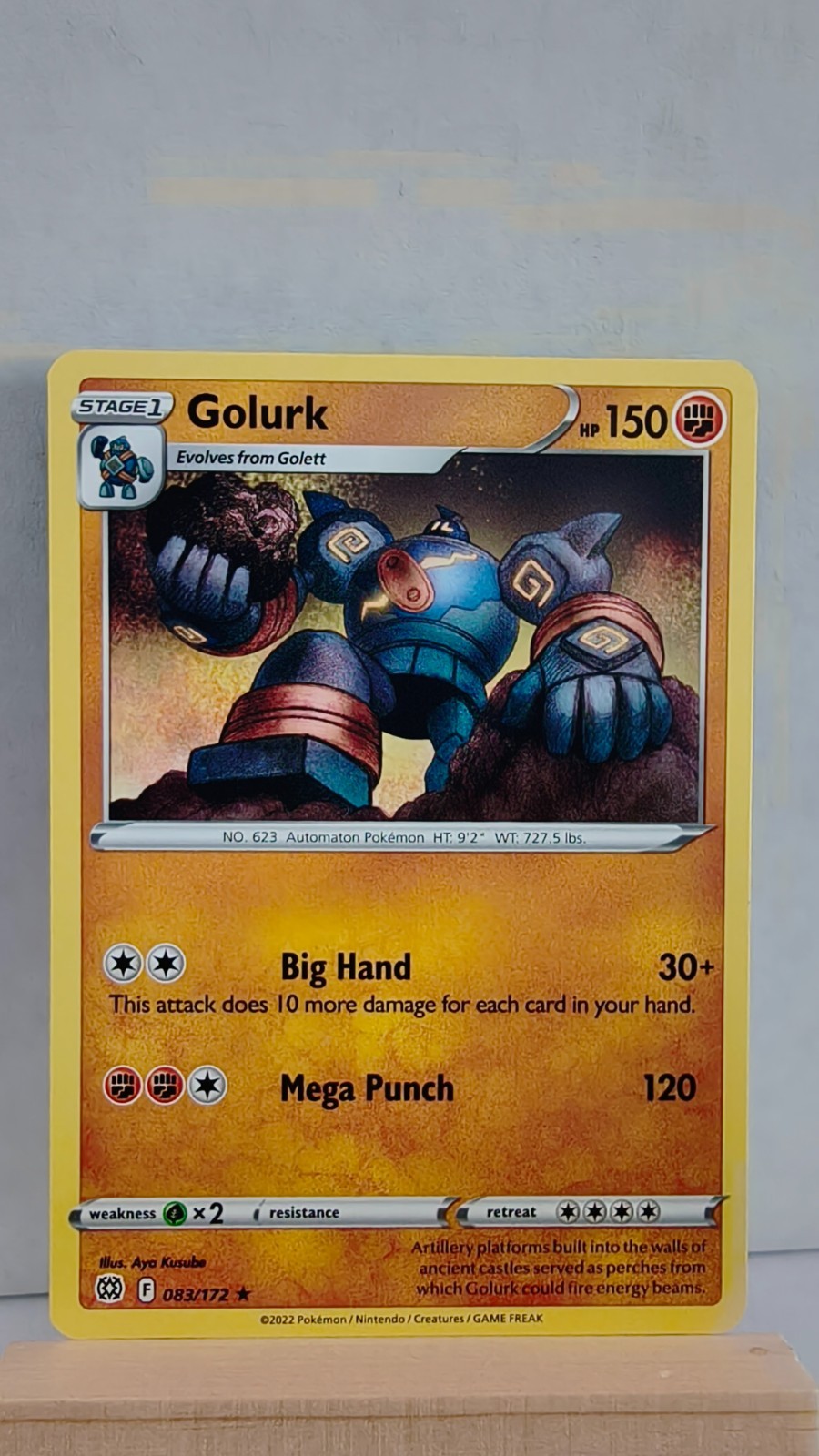Golurk [LP] - Pokemon TCG Brilliant Stars 083/172 [Rare]