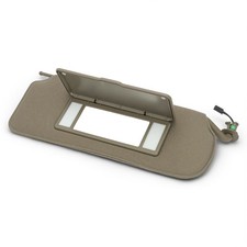 Beige Right Side Sun Visor With Mirror Light For Chevrolet Corvette 2001-2004