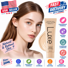 Luxe Color Changing Foundation - Instantly Adapt to Your Skin Tone - Medium 30ml