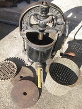 Enterprise 2070 Fruit/Wine/Lard Press/Sausage Stuffer--great components  