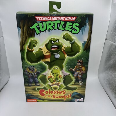 NECA TMNT Colossus of the Swamps Napoleon Bonafrog NEW Sealed