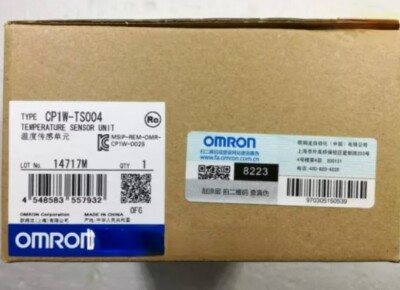Omron CP1W-TS004 One New CP1WTS004 Thermometer Module In Box Expedited Shipping
